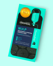 Load image into Gallery viewer, W.H.P Brightening &amp; Hydrating Charcoal Sheet Mask

